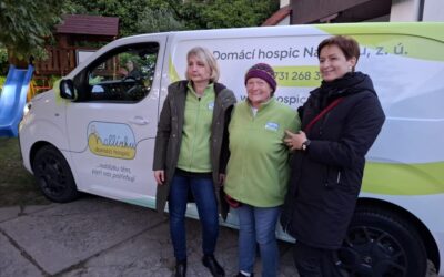 Bylo nám potěšením přijmout pozvání přátel z domácího hospice Nablízku, z.ú. Jsme rádi, že jsme se mohli oslav účastnit.  